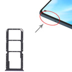 For OnePlus Nord N200 5G DE2118 / DE2117 SIM Card Tray + SIM Card Tray + Micro SD Card Tray, For OnePlus Nord N200 5G Dual SIM