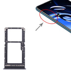 For Xiaomi Redmi Note 11SE SIM Card Tray + SIM Card Tray + Micro SD Card Tray, For Xiaomi Redmi Note 11SE