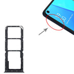 For OPPO A52 4G SIM Card Tray + SIM Card Tray + Micro SD Card Tray, For OPPO A52 4G