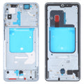 For vivo iQOO 7 Original Front Housing LCD Frame Bezel Plate, For vivo iQOO 7 (Blue), For vivo iQOO 7 (Silver)