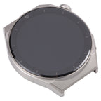 Original Sapphire Material LCD Screen for Huawei Watch GT 3 Pro 46mm Digitizer Full Assembly With Frame, For Huawei Watch GT 3 Pro 46mm(Silver)