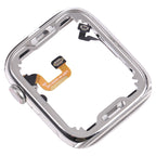 For Apple Watch Series 6 44mm LTE Version Stainless Steel Middle Frame Bezel Plate with Loudspeaker / Power / Rotating Shaft Flex Cable, Series 6 44mm(LTE Version)