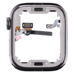 For Apple Watch Series 7 41mm Stainless Steel Middle Frame Bezel Plate with Loudspeaker / Power / Rotating Shaft Flex Cable, Series 7 41mm