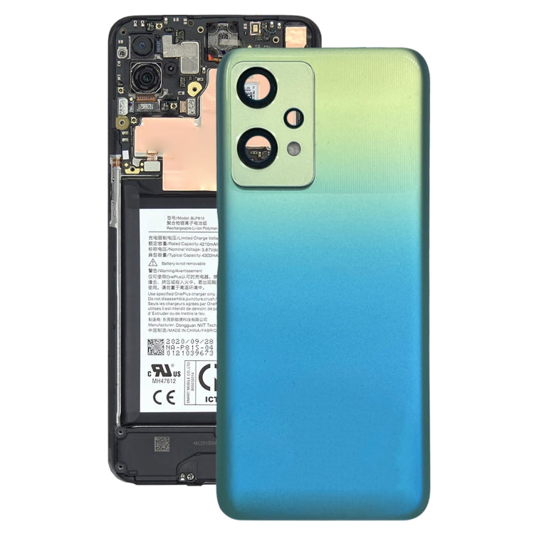 For OnePlus Nord CE 2 Lite 5G Original Battery Back Cover with Camera Lens Frame, For OnePlus Nord CE 2 Lite 5G