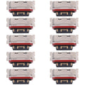 10 PCS Charging Port Connector For Xiaomi Redmi Note 11e Pro, For Xiaomi Redmi Note 11e Pro
