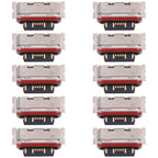 10 PCS Charging Port Connector For Xiaomi Redmi Note 11e Pro, For Xiaomi Redmi Note 11e Pro