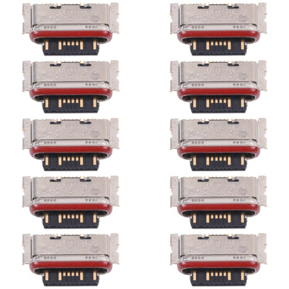 10 PCS Charging Port Connector For Xiaomi Redmi Note 11e Pro, For Xiaomi Redmi Note 11e Pro