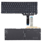 For HP ProBook 450 G8 455 G8 455R G8 650 G8 HSN-Q27C HSN-Q31C US Version Keyboard with Backlight, For HP ProBook 450 G8
