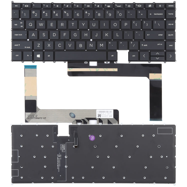 For HP EliteBook X360 1030 G7 1030 G8 1040 G7 1040 G8 US Version Keyboard with Backlight, For HP EliteBook X360 1030 G7