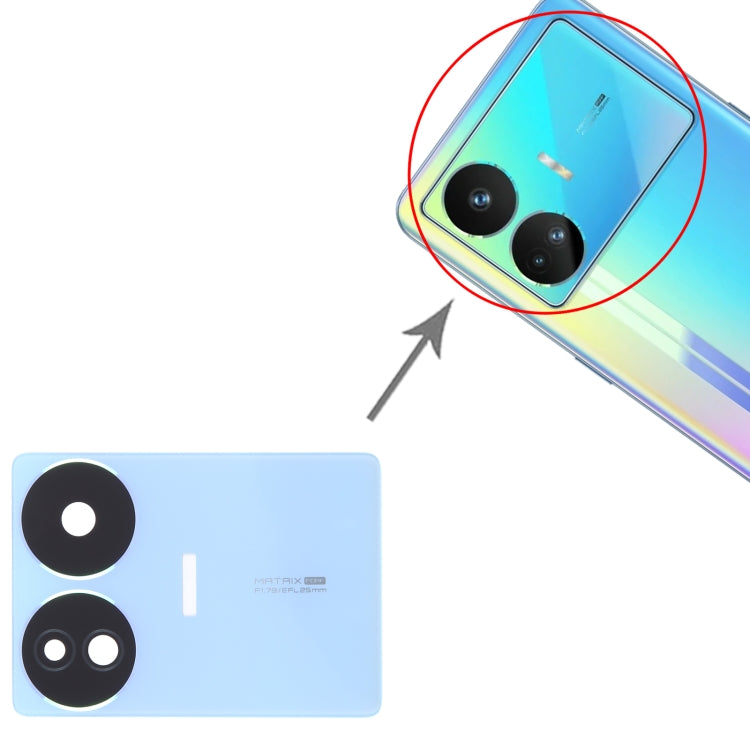 For Realme GT Neo5 SE Original Back Camera Lens, For Realme GT Neo5 SE (Blue)