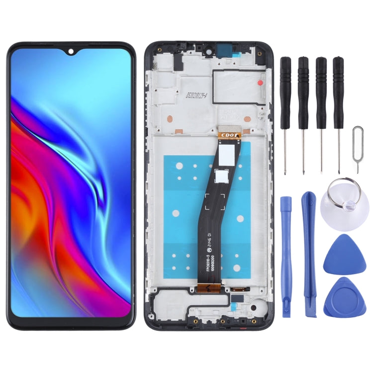 LCD Screen for TCL 20E Digitizer Full Assembly with Frame, For TCL 20E