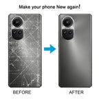 For OPPO Reno10 Global Original Battery Back Cover with Camera Lens Cover, For OPPO Reno10 Global