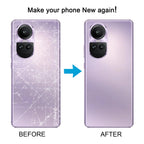 For OPPO Reno10 Pro Global Original Battery Back Cover with Camera Lens Cover, For OPPO Reno10 Pro Global (Original), For OPPO Reno10 Pro Global
