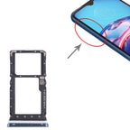 For Motorola Moto E 2020 SIM Card Tray + Micro SD Card Tray, For Motorola Moto E 2020
