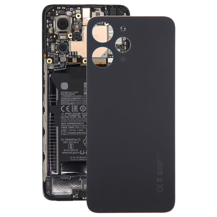 For Xiaomi Redmi 12 4G OEM Glass Material Battery Back Cover, or Xiaomi Redmi 12 4G