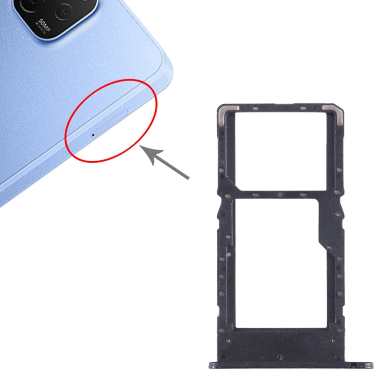 For Huawei nova Y61 SIM + SIM / Micro SD Card Tray, For Huawei nova Y61