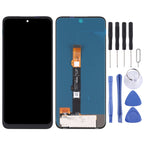 AMOLED Material  LCD Screen and Digitizer Full Assembly For Motorola Moto G42, For Motorola Moto G42