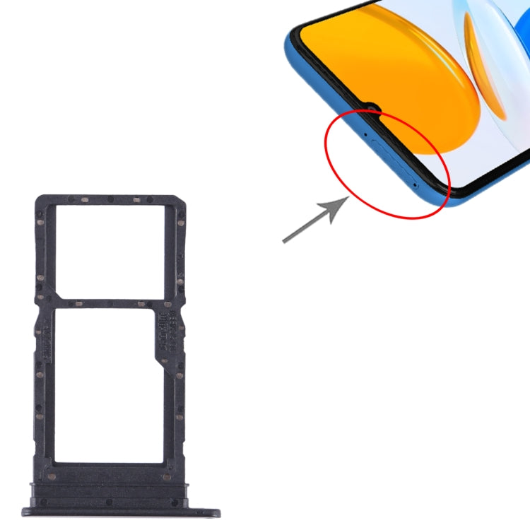 For Honor X7 SIM + SIM / Micro SD Card Tray, For Honor X7