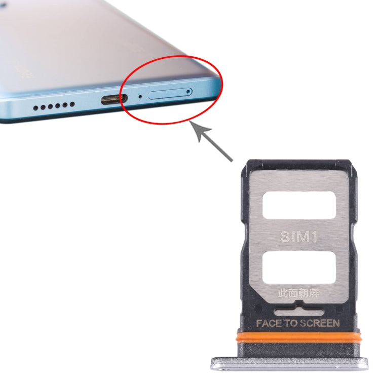 For Xiaomi Redmi Note 12 Pro+ 5G SIM Card Tray + SIM Card Tray, For Xiaomi Redmi Note 12 Pro+ 5G