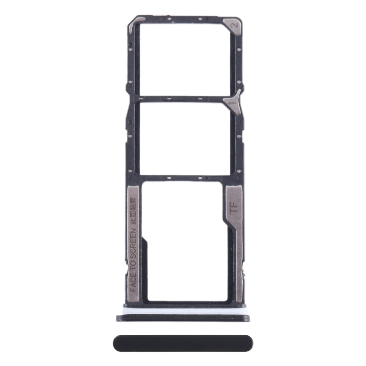 For Xiaomi Poco  C51 SIM Card Tray + SIM Card Tray + Micro SD Card Tray, For Xiaomi Poco C51
