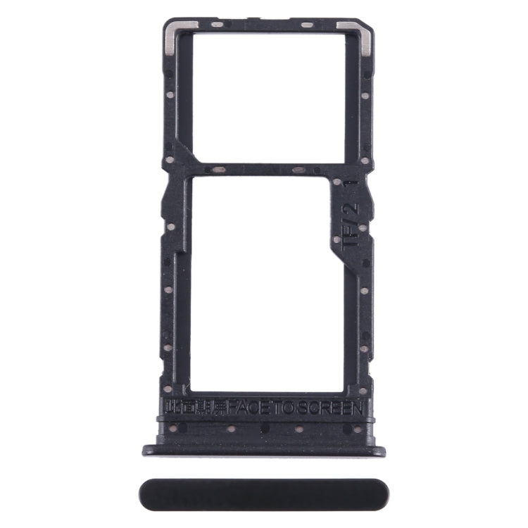 For Xiaomi Redmi 12 4G SIM Card Tray + SIM Card Tray / Micro SD Card Tray, For Xiaomi Redmi 12 4G