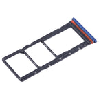 For Tecno Pop 5 Pro SIM Card Tray + SIM Card Tray + Micro SD Card Tray, For Tecno Pop 5 Pro