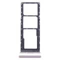 For Tecno Pop 7 Pro BF7 SIM Card Tray + SIM Card Tray + Micro SD Card Tray, For Tecno Pop 7 Pro