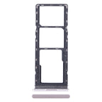 For Tecno Pop 7 Pro BF7 SIM Card Tray + SIM Card Tray + Micro SD Card Tray, For Tecno Pop 7 Pro