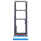For Infinix Smart 6 X6511B SIM Card Tray + SIM Card Tray + Micro SD Card Tray, For Infinix Smart 6