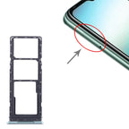 For Infinix Hot 12i X665B SIM Card Tray + SIM Card Tray + Micro SD Card Tray, For Infinix Hot 12i