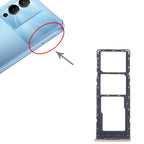 For Infinix Note 12 4G X663 SIM Card Tray + SIM Card Tray + Micro SD Card Tray, For Infinix Note 12 4G