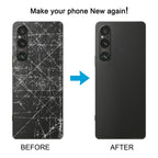 For Sony Xperia 1 V Original Battery Back Cover with Camera Lens Cover, For Sony Xperia 1 V(with Camera Lens Frame), For Sony Xperia 1 V(with Camera Lens)