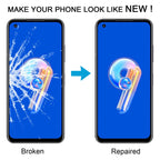 For ASUS ZenFone 9 ZS696KS Front Screen Outer Glass Lens with OCA Optically Clear Adhesive, For ASUS ZenFone 9