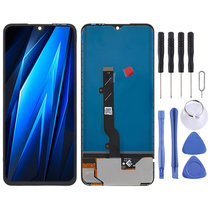 TFT LCD Screen For Tecno Pova 4 Pro with Digitizer Full Assembly, For Tecno Pova 4 Pr(TFT)