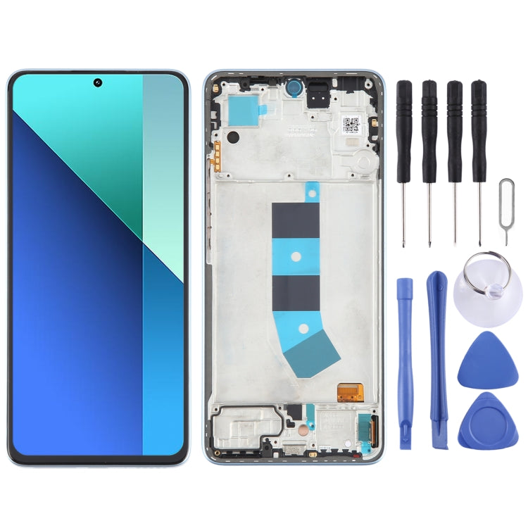  For Xiaomi Redmi Note 13 4G Original AMOLED Material LCD Screen 