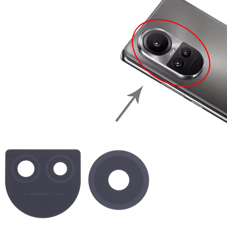 For OPPO Reno10 Pro 5G 10pcs Original Back Camera Lens, For OPPO Reno10 Pro 5G(Original)