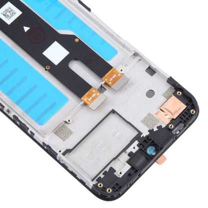 For ZTE Blade V50 Smart 7060 LCD Screen Digitizer Full Assembly with Frame, For ZTE Blade V50 Smart 4G