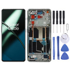 For OnePlus 11 PHB110 CPH2449 CPH2447 Original AMOLED LCD Screen Digitizer Full Assembly with Frame, For OnePlus 11(Original), For OnePlus 11(Green)
