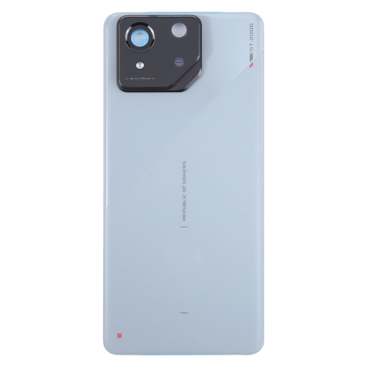 For Asus ROG Phone 8 AI2401 Original Glass Battery Back Cover with Camera Lens Cover, For Asus ROG Phone 8(Original with Camera Cover)