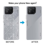 For Asus ROG Phone 8 AI2401 Original Glass Battery Back Cover with Camera Lens Cover, For Asus ROG Phone 8(Original with Camera Cover)
