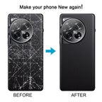 For OnePlus 12 PJD110 CPH2573 CPH2581 Original Glass Battery Back Cover with Camera Lens, For OnePlus 12(Original with Camera Lens Frame)