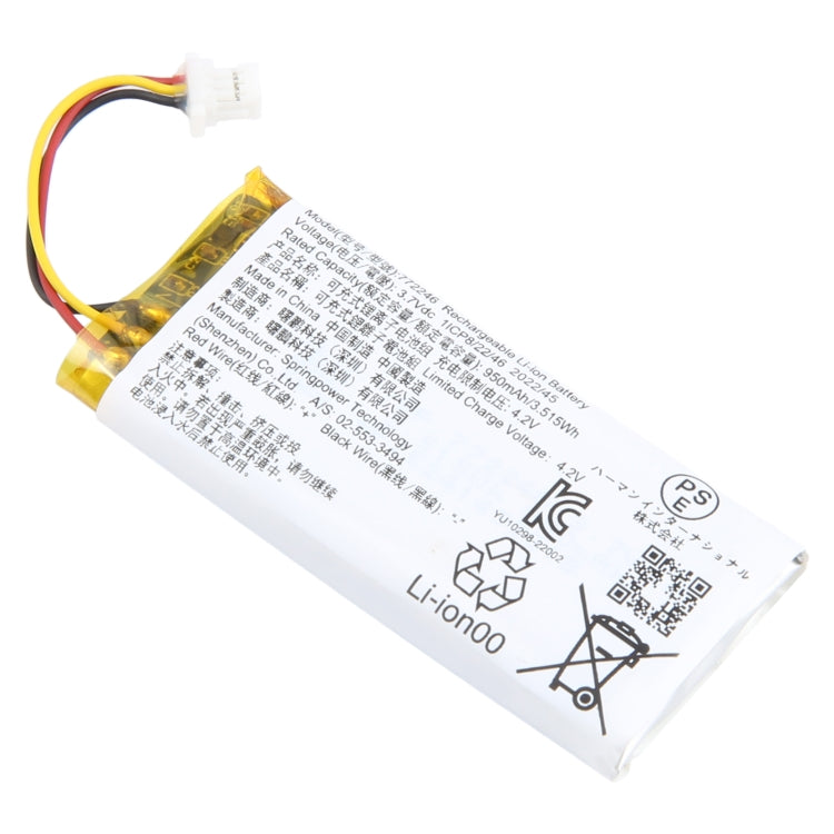 950mAh 772246 Bluetooth Earphone Speaker Battery For SONY, For SONY 950mAh 772246