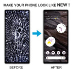 For Google Pixel 7A G82U8 OLED LCD Screen Digitizer Full Assembly with Frame, For Google Pixel 7A