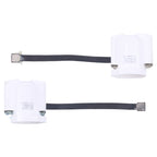 For Apple AirPods 3 1 Pair Battery Compartment Charging Connector Copper Sheet with Flex Cable, For Apple AirPods 3 (with Flex Cable)