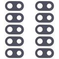 For Google Pixel 8a 10pcs Original Back Camera Lens, For Google Pixel 8a (Original)