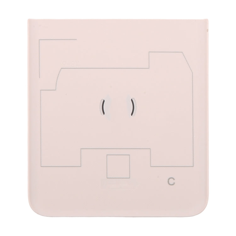 For Motorola Razr 40 Original Lower Part Battery Back Cover, For Motorola Razr 40(Original Lower Part)