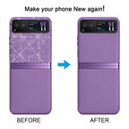 For Motorola Razr 40 Original Upper Part Battery Back Cover, For Motorola Razr 40(Original Upper Part)