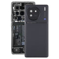 For vivo X90 Battery Back Cover with Camera Lens Cover, For vivo X90(with Camera Lens)