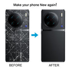 For vivo X90 Battery Back Cover with Camera Lens Cover, For vivo X90(with Camera Lens)