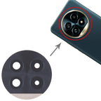 For Realme 13 Pro+ 10pcs Original Back Camera Lens, For Realme 13 Pro+(Black), For Realme 13 Pro+ (Gold)